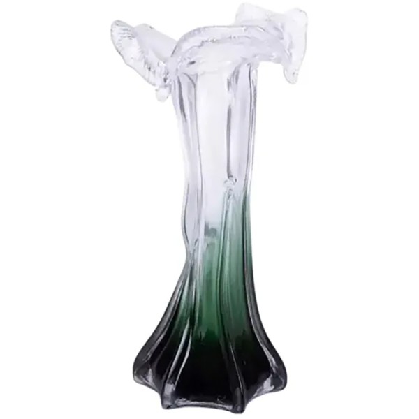 Фото - Ваза Yiwu Murano 29 см зеленый (HP-9-1)